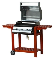 Noleggio Barbecue professionale 3 fuochi a gpl a Milano